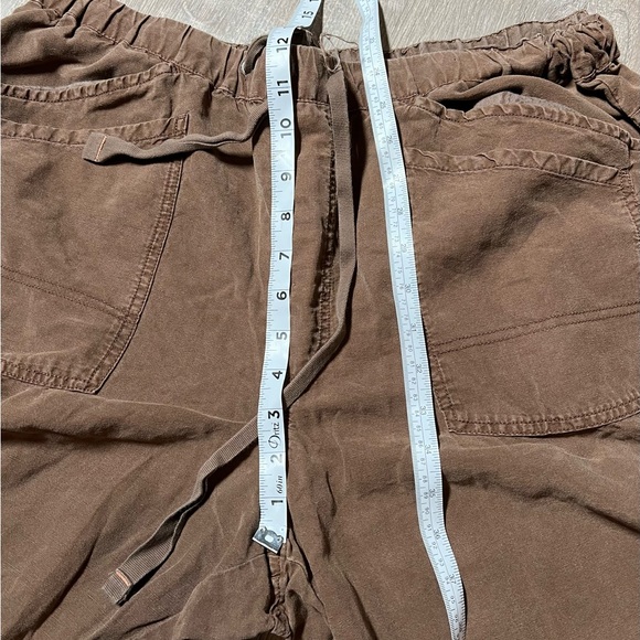Anthropologie Pilcro Linen Blend Brown Pants- Large‎ - Picture 5 of 9